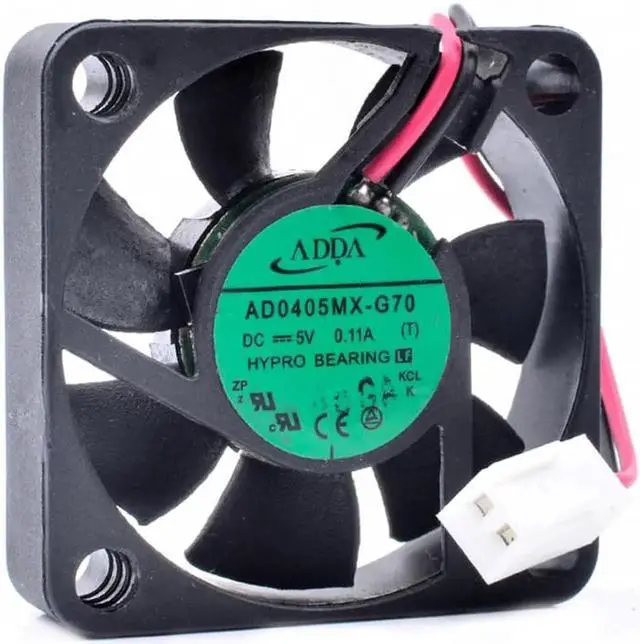 Alt view image 6 of 7 - AD0405MX-G70 4cm 4010 40mm 40x40x10mm 5V 0.11A router monitoring DVR small cooling fan