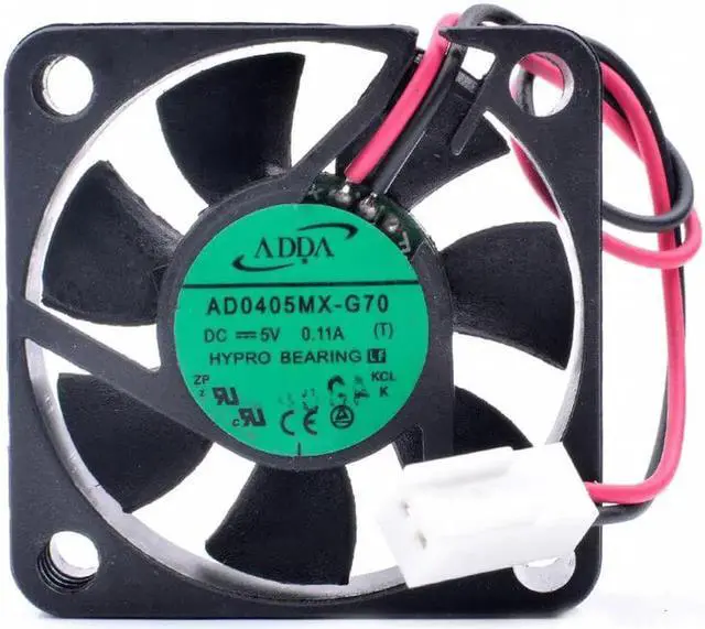 Alt view image 4 of 7 - AD0405MX-G70 4cm 4010 40mm 40x40x10mm 5V 0.11A router monitoring DVR small cooling fan