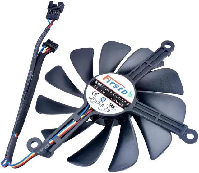 Alt view image 6 of 7 - ANCHAOPU FFB1212SH 12cm 12025 120mm fan DC12V 1.24A 4 lines pwm high speed server chassis cooling fan