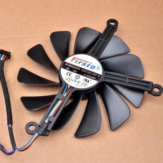 Alt view image 7 of 7 - ANCHAOPU FFB1212SH 12cm 12025 120mm fan DC12V 1.24A 4 lines pwm high speed server chassis cooling fan