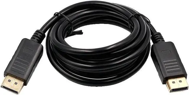 Alt view image 2 of 5 - DP to DP 4K high-definition cable Displayport cable male to male computer connection cable DP to DP cable high-definition cable(3.3 ft)