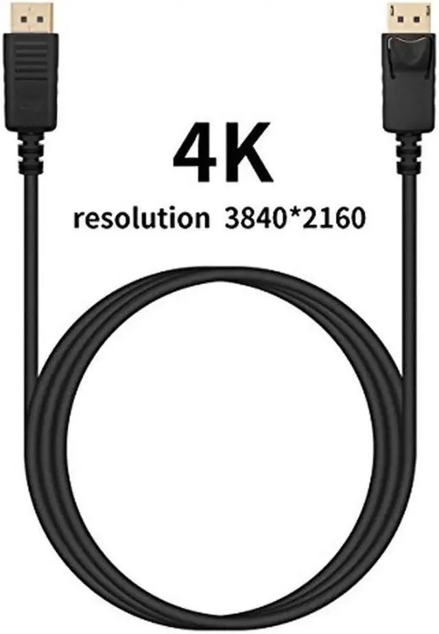 Alt view image 5 of 5 - DP to DP 4K high-definition cable Displayport cable male to male computer connection cable DP to DP cable high-definition cable(3.3 ft)