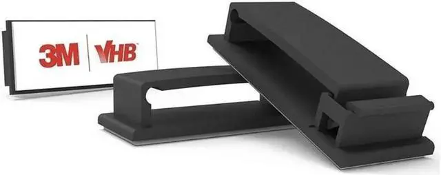 Alt view image 3 of 6 - Cable Clips with Strong Self-Adhesive, XIAOXI Multipurpose Wire Clamps for Cable Management and Cable Runs, TV PC Wire Holder Sticky Tidy - (20pcs)