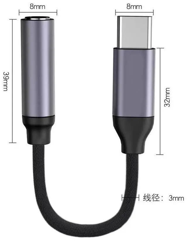 Alt view image 2 of 7 - 2 Pack Compatible with Google USB C to 3.5mm Audio Pixel Headphone Adapter Compatible with Google Pixel 7 Pro 6 6a 5 4 3XL USB-C to 3.5 Audio Headphone Jack Dongle Phone Adapter for Android Type C