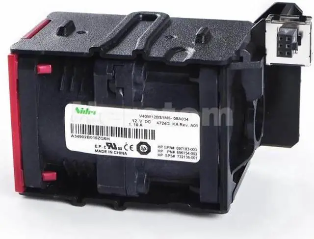 Alt view image 3 of 3 - Tested Cooling Fan for HP Proliant DL360p DL360 G8 Gen8 Server Cooler Fan 654752-001 667882-001 696154-001