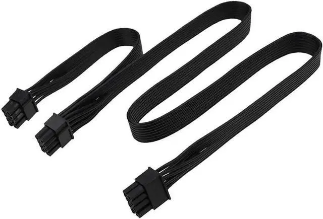 Main image of 5Pack 4-Pin Case Male to Female PWM Fan Splitter Cable 12.6inch Sleeved Braided Adapter Computer PC Fan Power Extension Cable Converter for Computer ATX Case Compatible 3-Pin/4-Pin Cooling Fan Cable