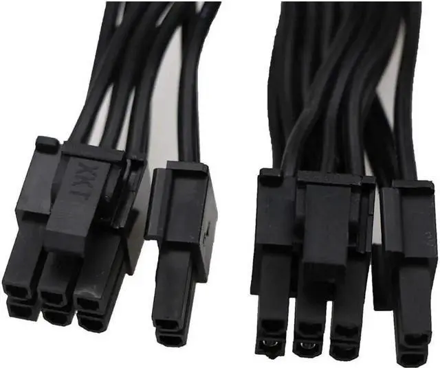 Alt view image 3 of 5 - 5Pack 4-Pin Case Male to Female PWM Fan Splitter Cable 12.6inch Sleeved Braided Adapter Computer PC Fan Power Extension Cable Converter for Computer ATX Case Compatible 3-Pin/4-Pin Cooling Fan Cable