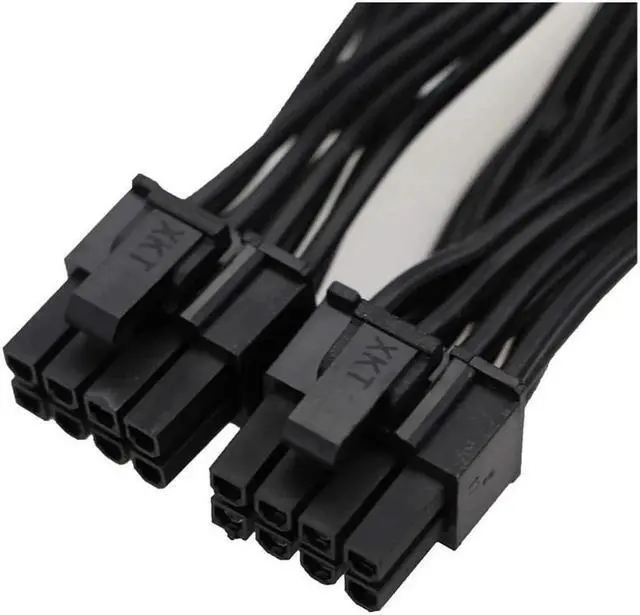 Alt view image 2 of 5 - 5Pack 4-Pin Case Male to Female PWM Fan Splitter Cable 12.6inch Sleeved Braided Adapter Computer PC Fan Power Extension Cable Converter for Computer ATX Case Compatible 3-Pin/4-Pin Cooling Fan Cable