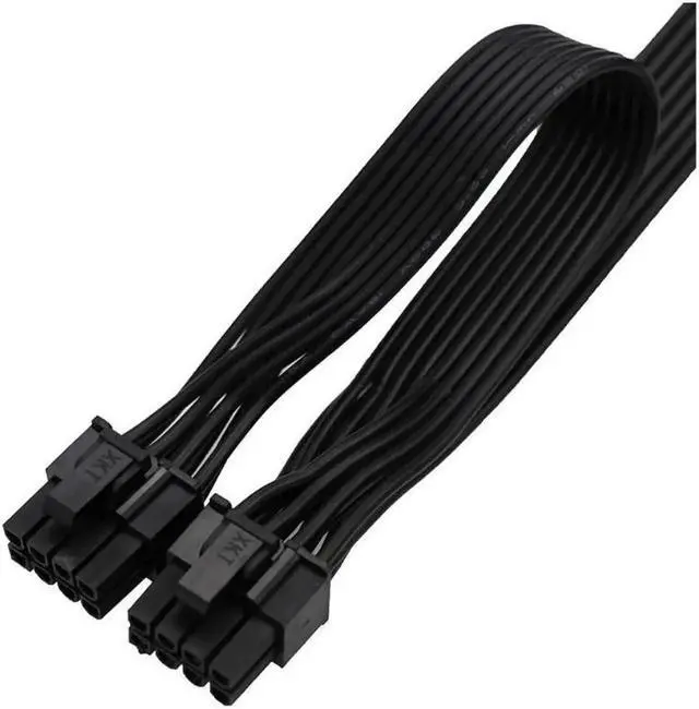 Alt view image 4 of 5 - 5Pack 4-Pin Case Male to Female PWM Fan Splitter Cable 12.6inch Sleeved Braided Adapter Computer PC Fan Power Extension Cable Converter for Computer ATX Case Compatible 3-Pin/4-Pin Cooling Fan Cable