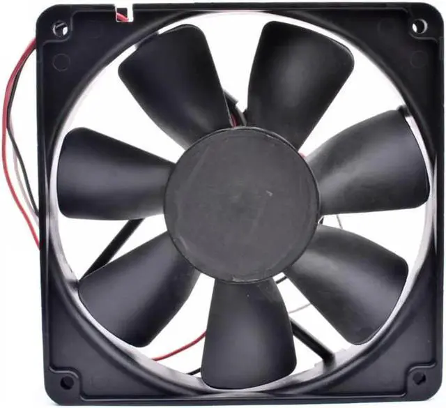 Alt view image 3 of 4 - 4710NL-04W-B59 12cm 12025 120x120x25mm 120mm fan DC12V 0.74A chassis server 3 line cooling fan