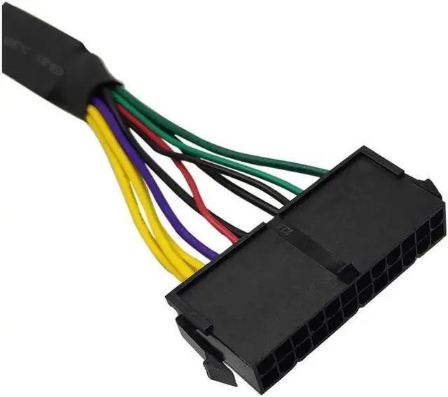 Alt view image 3 of 6 - COMeap 24 Pin to 6 Pin PCI-E ATX Main Power Adapter Cable for HP Z220 Z230 Workstation SFF Series 4000 6005 8300 ProDesk 600 G1 SFF 12-inch(30cm)