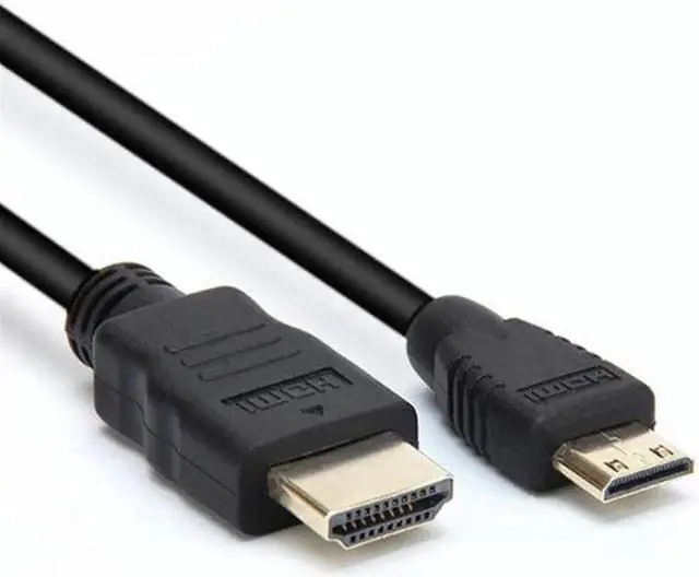 Alt view image 2 of 6 - (6 feet)Mini HDMI to HDMI cable Tablet projector HD cable HDMI high-definition TV connection cable