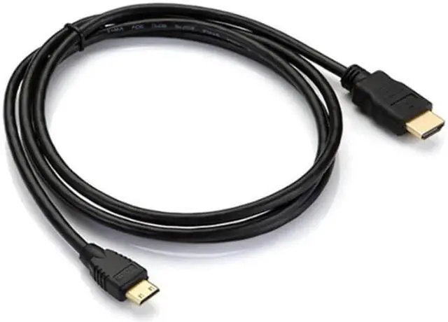 Alt view image 4 of 6 - (6 feet)Mini HDMI to HDMI cable Tablet projector HD cable HDMI high-definition TV connection cable