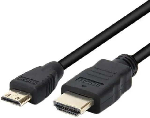 Alt view image 6 of 6 - (6 feet)Mini HDMI to HDMI cable Tablet projector HD cable HDMI high-definition TV connection cable