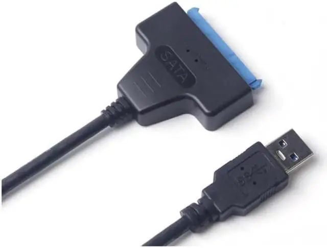 Alt view image 3 of 6 - 22 Pin SATA To USB 3.0 2.5 Inch Hard Drive Adapter Cable Converter For 2.5" Laptop HDD SSD 20cm Length (Not Support 3.5" HDD)