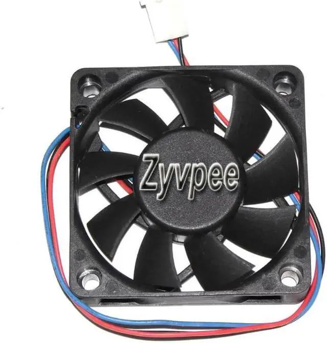 Alt view image 2 of 2 - Delta 6013 AFB0612HC F00 12V 0.21A 3 Wires 3 Pins 6cm case fan 60mm cooling fan cpu cooler