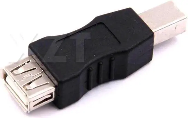 Alt view image 3 of 3 - est USB Female to USB B Male Cable Adapter Computer Printer Scanner USB-B Adapter Converter USB Plug connector