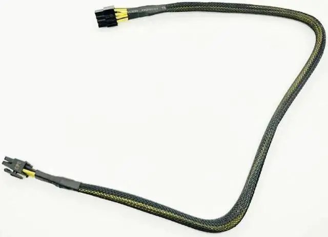 Alt view image 3 of 6 - High Quality Black Sleeved CPU 8PIN 4+4PIN Modular Power Supply Cables 8Pin to 8Pin Power Cable for OCZ ZT/Great Wall 63CM 16AWG