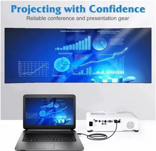 Alt view image 2 of 7 - Type-C to HDMI conversion cable high-definition adapter cable 4K 60HZ Type-C to HDMI mobile phone screen projection(1.8m)