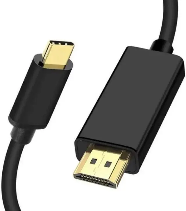 Alt view image 7 of 7 - Type-C to HDMI conversion cable high-definition adapter cable 4K 60HZ Type-C to HDMI mobile phone screen projection(1.8m)