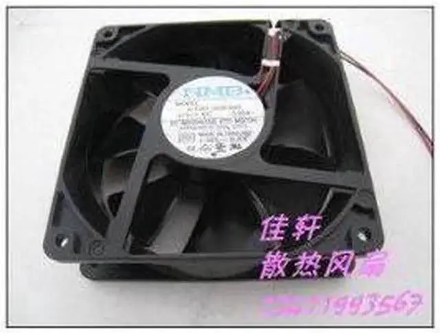 Alt view image 2 of 2 - For NMB Cooling fan 12CM 12038 12V 0.90A 4715KL-04W-B40 Quality Assurance Cooling Fan