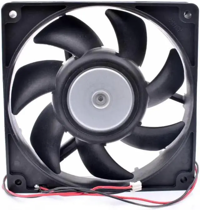 Alt view image 4 of 4 - 9G1224E405 12025 12cm 120mm fan DC24V 0.37A Inverter high air volume high speed cooling fan