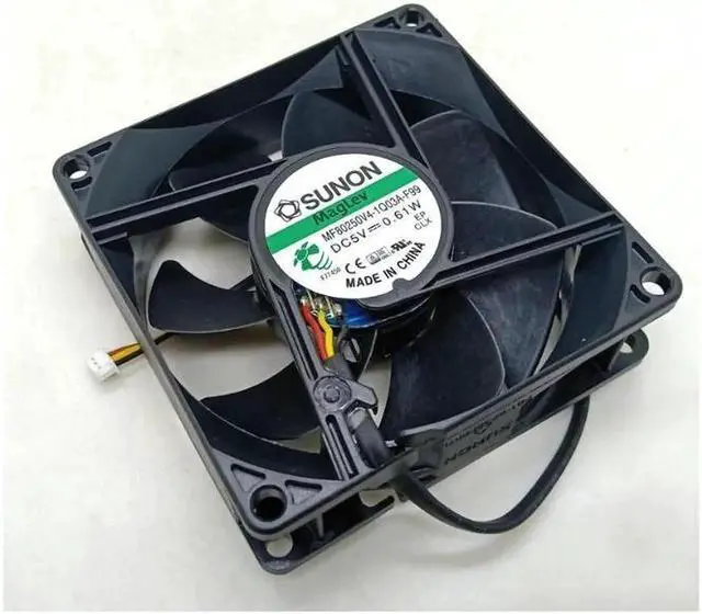 Main image of NEW original SUNON MF80250V4-1Q03A-F99 8cm 8025 DC5V silent fan incubator router fan 3-wire 3-pin