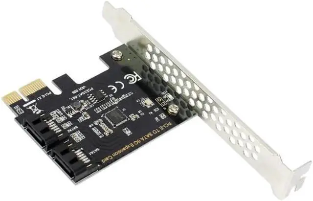 Alt view image 6 of 7 - Weastlinks PCI-E to SATA3.0 Adapter Card PCI Express X16 to SATA3.0 7Pin 2 Ports SATA III 6G Expansion Card for PC Desktop