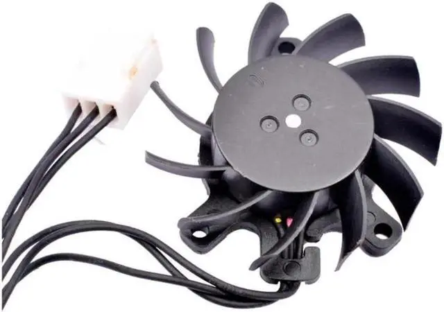 Alt view image 3 of 3 - PVB040C05M-F00 diameter 40mm mounting hole pitch 23x30x30mm 5V 0.20A industrial control router graphics card cooling fan