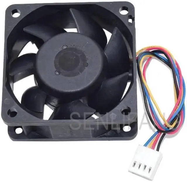 Alt view image 2 of 3 - New For DELTA AFB0612DH DC12V 1.10A 60x60x25MM 6025 Four Pins Square Cooling Fan