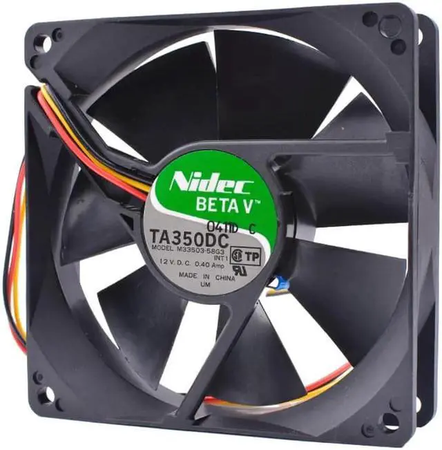 Alt view image 2 of 4 - M33503-58G3 9cm 9025 9225 12V 0.40A Thermal temperature control large air volume computer CPU cooling fan