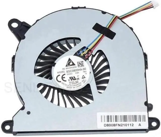 Main image of New For Intel NUC8I7BEH NUC8 I3 I5 I7 Computer Fan BSC0805HA-00 DC05V 0.60A 1Z24L9R 4 PIN New CPU Cooling Fan