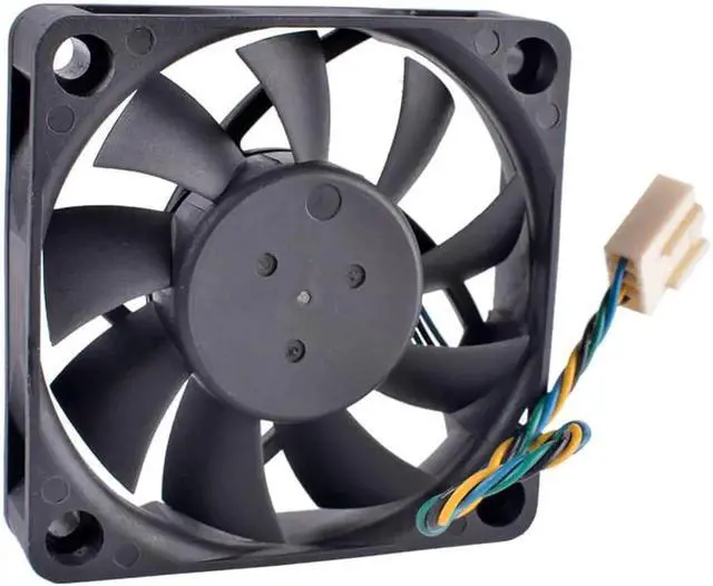 Alt view image 5 of 7 - AFB0612VHC 6cm 60mm fan 6015 12V 0.36A Ball bearing 4-wire 4pin PWM air volume cooling fan