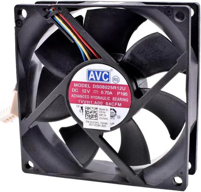 Main image of DS08025R12U 8cm 8025 80x80x25mm DC12V 0.70A Computer CPU large air volume cooling fan