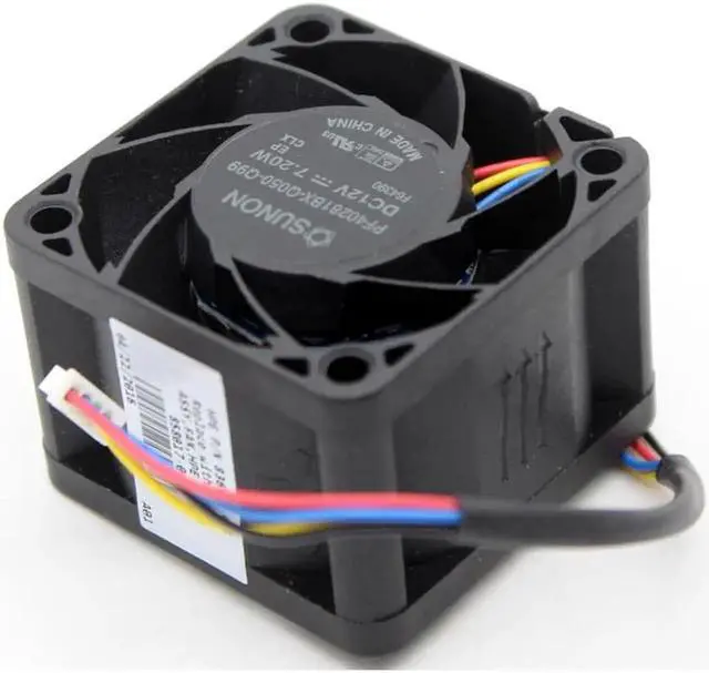 Alt view image 4 of 4 - PF40281BX-Q050-Q99 4cm 4028 12V 7.20W server power cooling fan