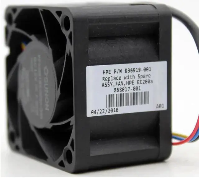 Alt view image 2 of 4 - PF40281BX-Q050-Q99 4cm 4028 12V 7.20W server power cooling fan