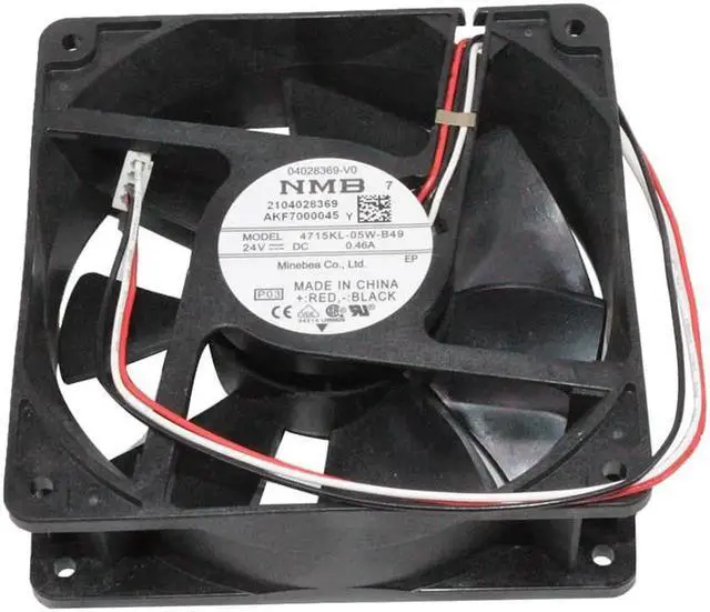 Alt view image 2 of 5 - New and 4715KL-05W-B49 120mm 12cm 12038 120x120x38mm DC 24V 0.46A CNC Inverter cooling Fan
