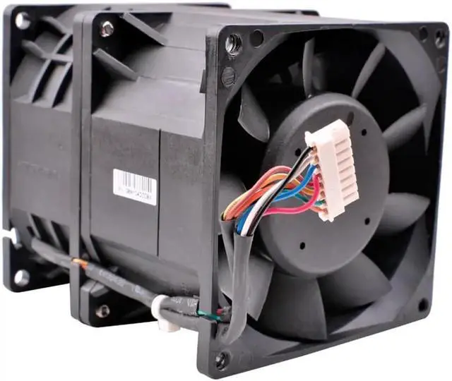 Alt view image 4 of 4 - GFB0812DHU 80x80x90mm DC12V 5.88A Servo server large air volume cooling fan