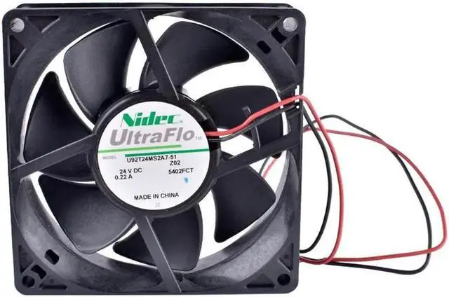 Alt view image 6 of 7 - DB09225B48U 9cm 92mm fan 92x92x25mm DC48V 0.26A Cooling fan for server inverter