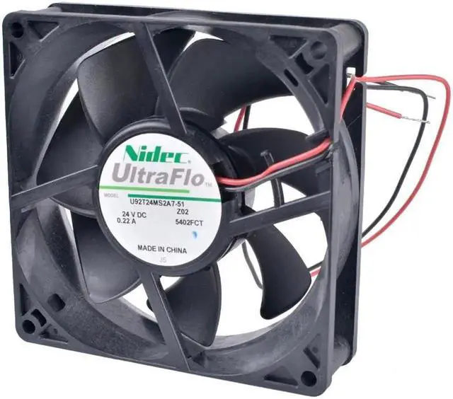 Alt view image 2 of 7 - DB09225B48U 9cm 92mm fan 92x92x25mm DC48V 0.26A Cooling fan for server inverter