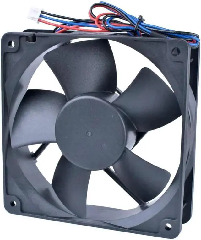 Alt view image 3 of 4 - AD1224HB-Y59 12cm 120mm 12032 24V 0.25A Double ball bearing inverter fan cooling fan