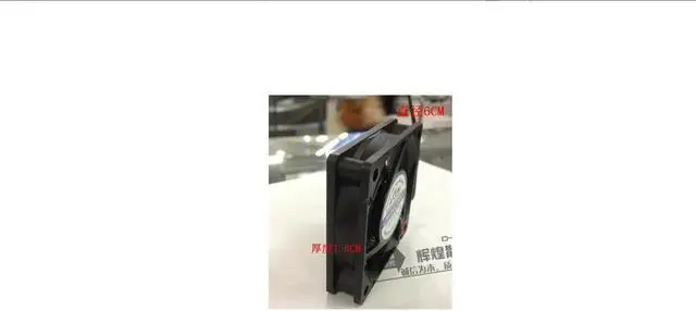 Alt view image 2 of 4 - JAMICON JF0615b1h--r JF0615b1h-r 12V 0.17A 6015 6CM 2-Balls bearing 2-Wires 2-Pins Cooling fan for case