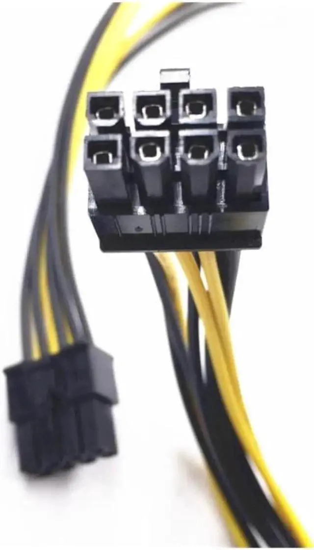 Alt view image 3 of 7 - 10Pcs/lot Dual 4 Pin Molex IDE to 8 Pin PCI Express Power Cable PCI-E Adapter