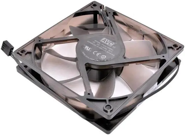 Alt view image 2 of 4 - DAZA1225R2L Y700-34 00XD648 12cm 12025 120x120x25mm DC12V 0.60A 4 lines pwm computer CPU cooler cooling fan