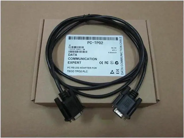 Main image of For 1PC New TECO Taian TP02 series PLC programming cable Download cable PC-TP02