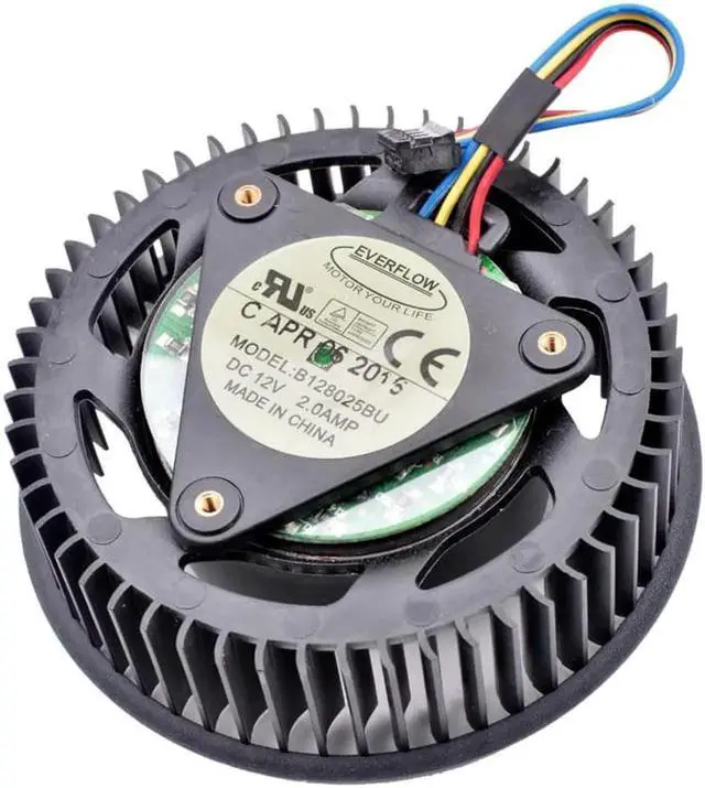 Main image of HD6970 HD6950 HD7970 B128025BU 12V 2.00A graphics card cooling fan