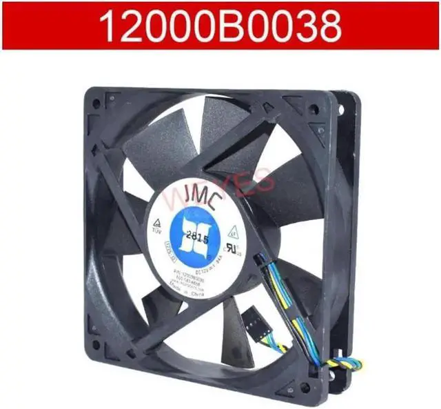Main image of For JMC 12000B0038 DC12V 1.84A 120x120x25mm Square Cooling Fan