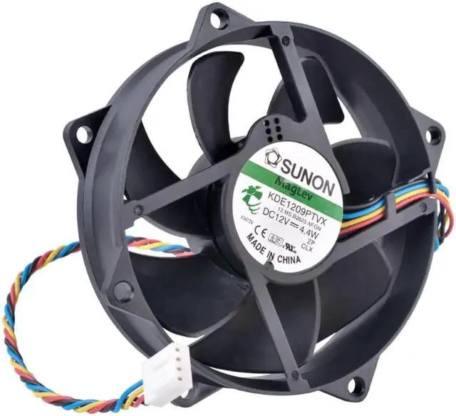 Alt view image 3 of 4 - KDE1209PTVX 9025 8025 9225 12V 4.4W Computer motherboard CPU 4pin PWM large wind volume mute cooling fan