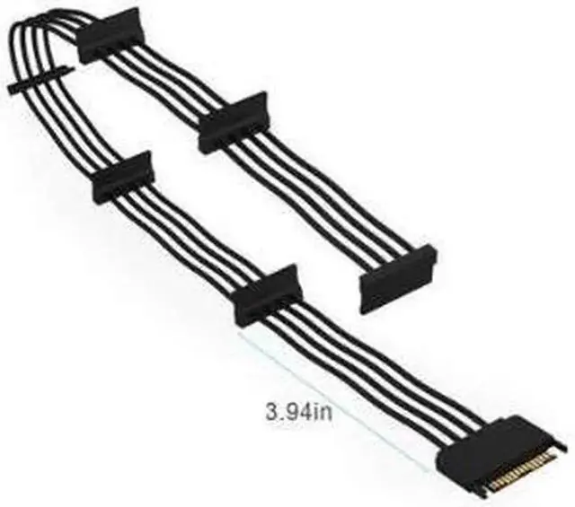 Alt view image 5 of 7 - WERLEO PCIe SATA Card 6 Port with 6 SATA Cables and a SATA Power Splitter Cable, 6 Gb/s PCIe SATA Controller Expression Card with Low Profile Bracket, Boot as System Disk Support 6 SATA 3.0 Devices