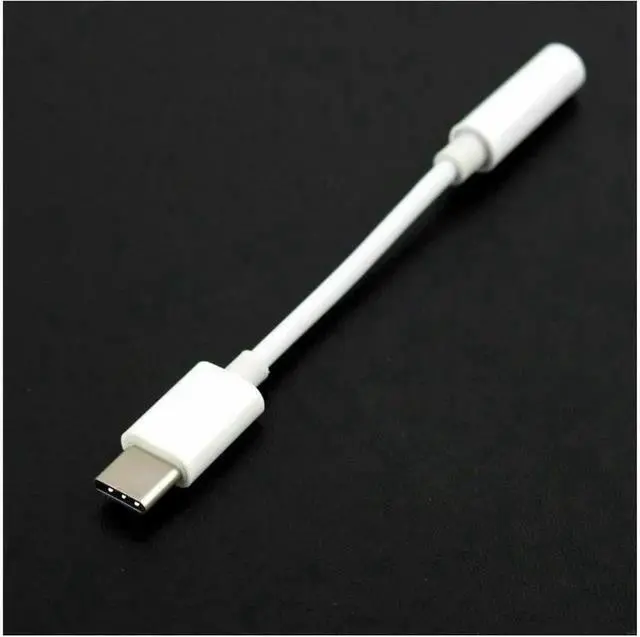 Alt view image 2 of 5 - 2x USB-C Type C Adapter Port to 3.5MM Aux Audio Jack Earphone Headphone Cable